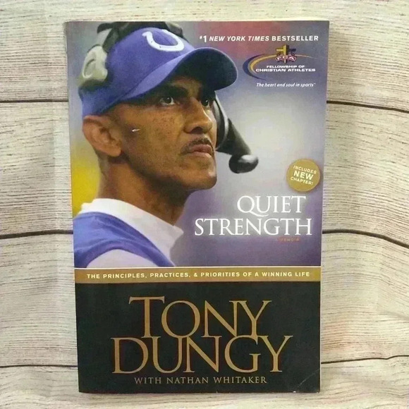 Tony Dungy, "Quiet Strength" book - Picture 1 of 4